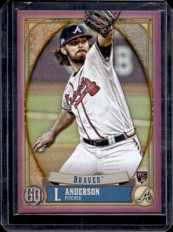 Ian Anderson 2021 Topps Gypsy Queen #226 Mauve /75 Rookie RAW