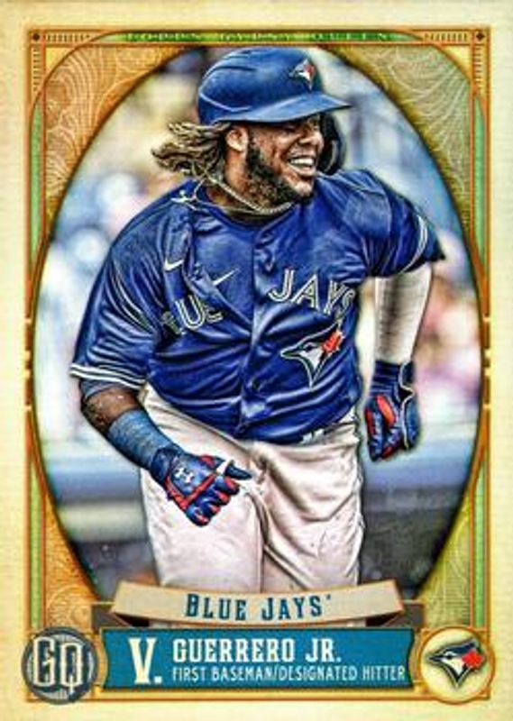 Aaron Judge / Bobby Witt Jr. / Vladimir Guerrero Jr. 2021 Topps Gypsy Queen #GQ-198 Bazooka Back RAW