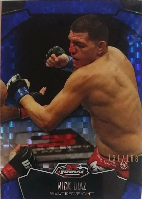 2012 Topps Finest UFC #26 Blue X-Fractor /188