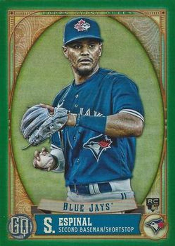 Santiago Espinal 2021 Topps Gypsy Queen #62 Green Rookie RAW
