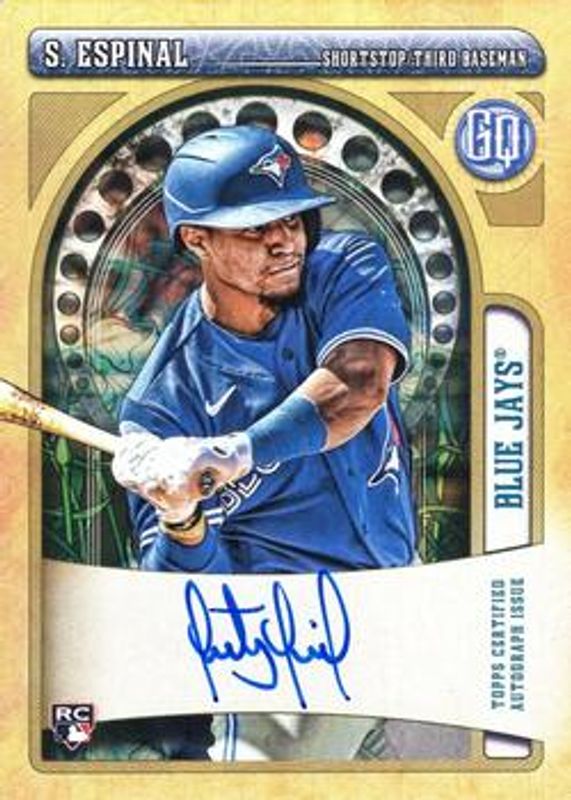 Santiago Espinal 2021 Topps Gypsy Queen #GQA-SE Autographs Rookie RAW