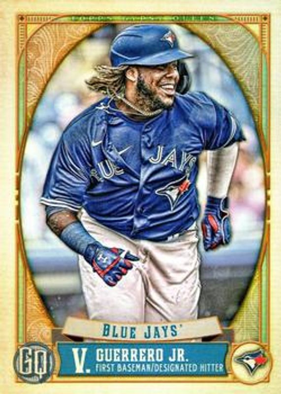 Aaron Judge / Bobby Witt Jr. / Vladimir Guerrero Jr. 2021 Topps Gypsy Queen #198 Base RAW