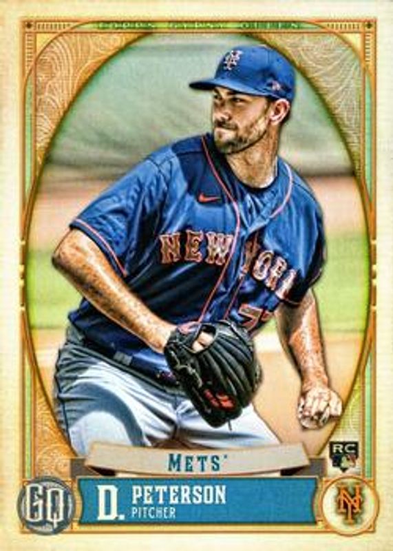 David Peterson 2021 Topps Gypsy Queen #253 Base Rookie RAW
