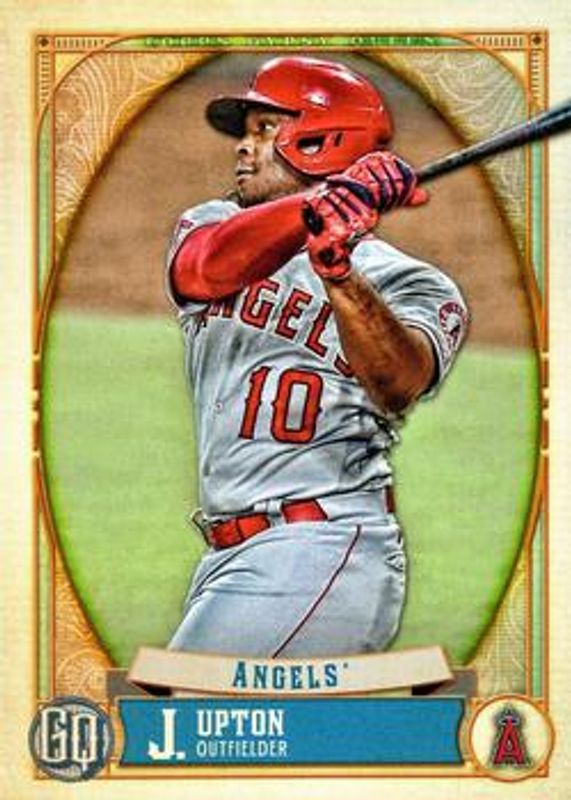 Justin Upton 2021 Topps Gypsy Queen #122 Base RAW