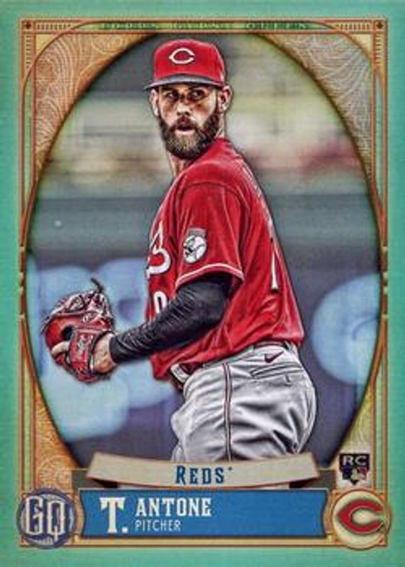Tejay Antone 2021 Topps Gypsy Queen #286 Turquoise /199 Rookie RAW