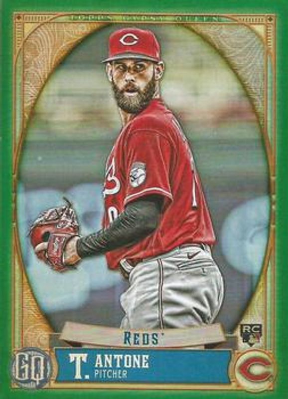 Tejay Antone 2021 Topps Gypsy Queen #286 Green Rookie RAW