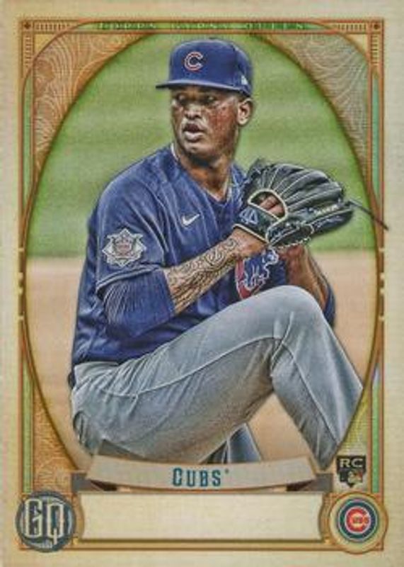 Brailyn Marquez 2021 Topps Gypsy Queen #116 Missing Nameplate Rookie RAW