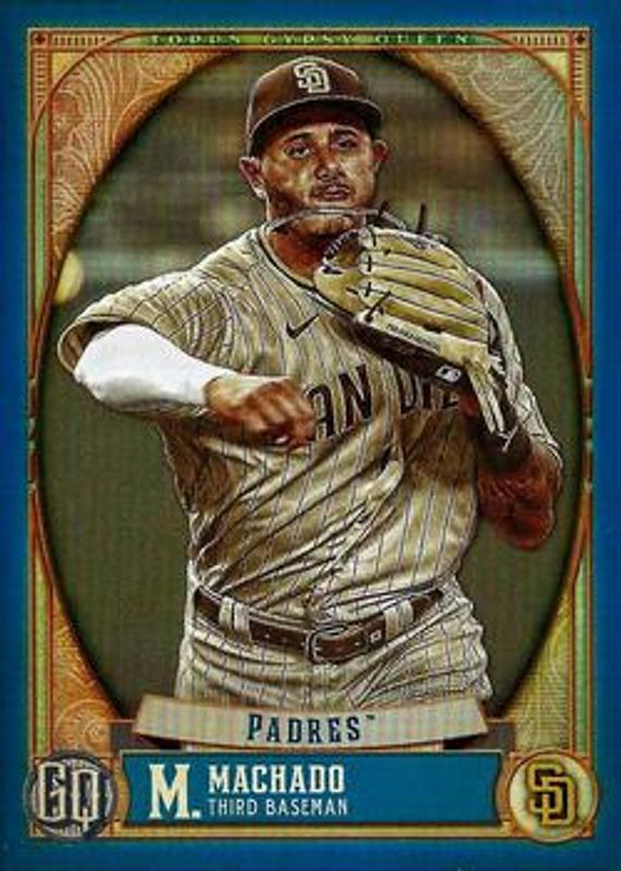 Manny Machado 2021 Topps Gypsy Queen #91 Blue /150 RAW