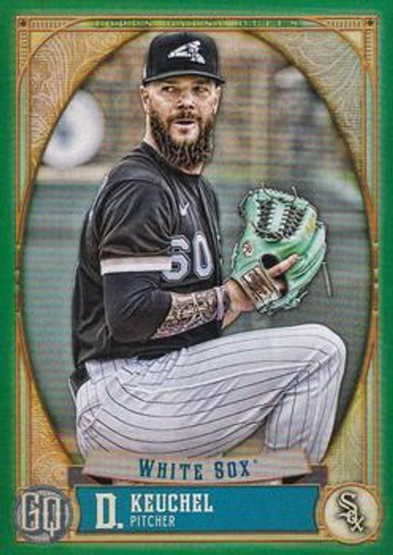 Dallas Keuchel 2021 Topps Gypsy Queen #180 Green RAW