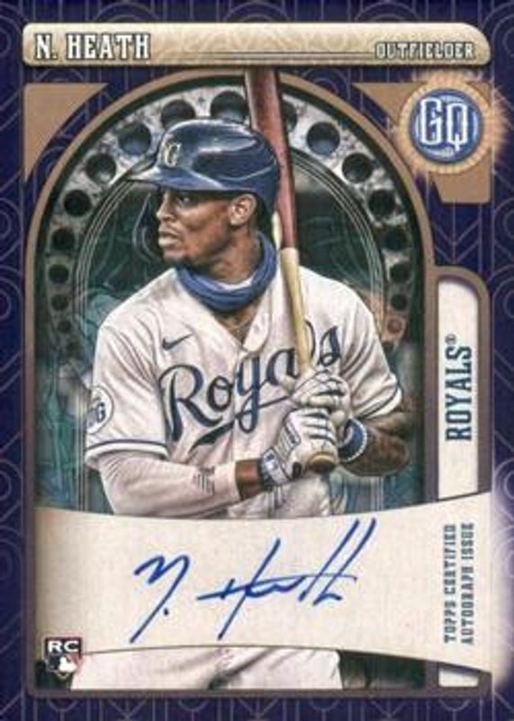2021 Topps Gypsy Queen #GQA-NH Autographs - Indigo /150