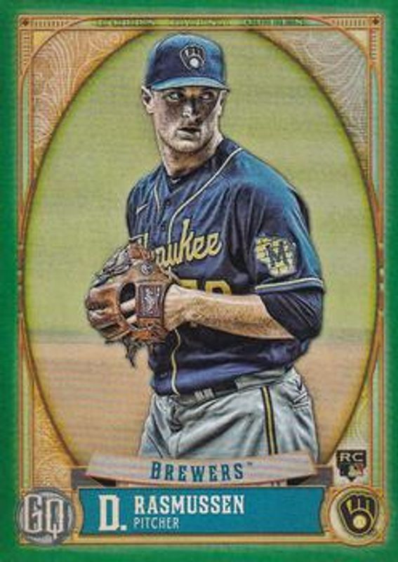 Drew Rasmussen 2021 Topps Gypsy Queen #130 Green Rookie RAW