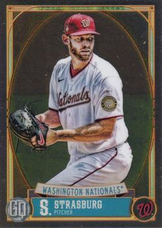 Stephen Strasburg 2021 Topps Gypsy Queen #170 Chrome Box Topper RAW