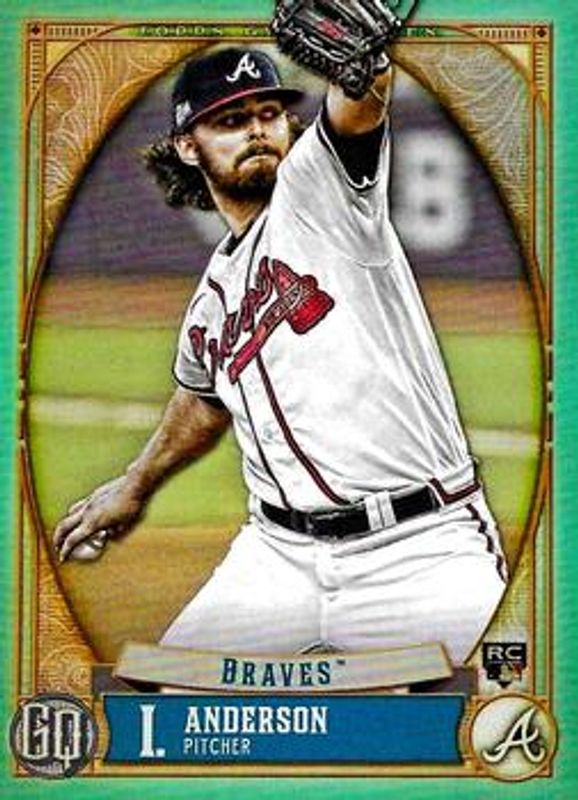 Ian Anderson 2021 Topps Gypsy Queen #226 Turquoise /199 Rookie RAW