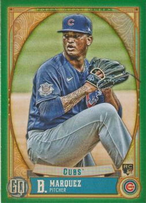 Brailyn Marquez 2021 Topps Gypsy Queen #116 Green Rookie RAW