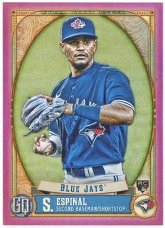 Santiago Espinal 2021 Topps Gypsy Queen #62 Mauve /75 Rookie RAW