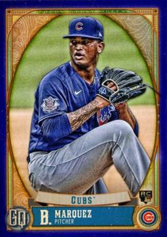 Brailyn Marquez 2021 Topps Gypsy Queen #116 Indigo /250 Rookie RAW