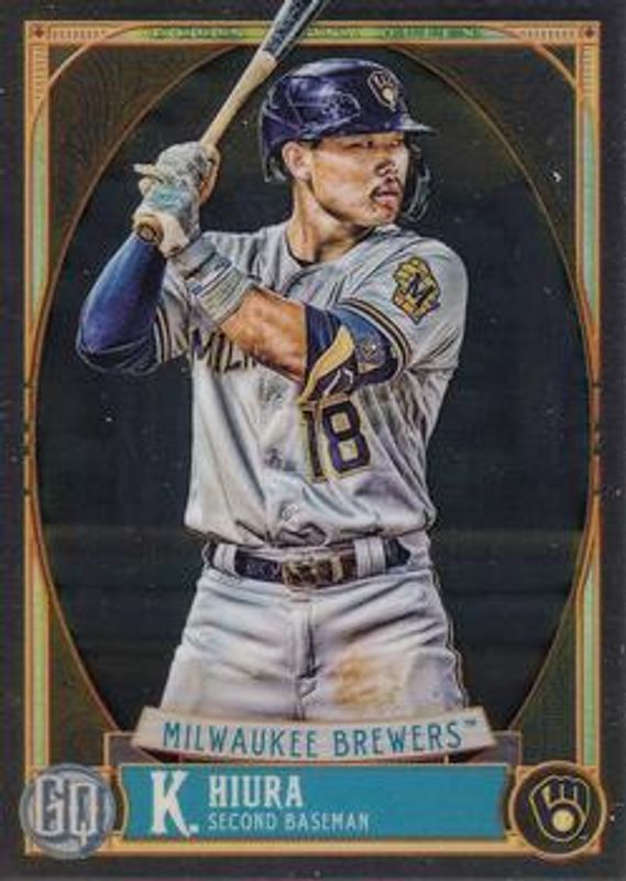Keston Hiura 2021 Topps Gypsy Queen #103 Chrome Box Topper RAW
