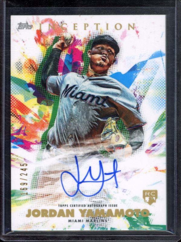 2021 Topps Inception #RESA-JY Rookie & Emerging Star Autographs /299