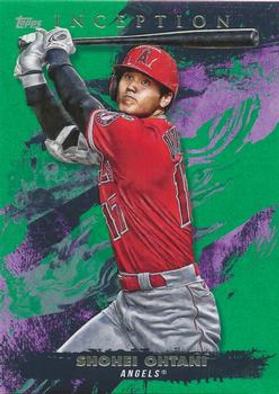 Shohei Ohtani 2021 Topps Inception #78 Green Price Guide - Sports