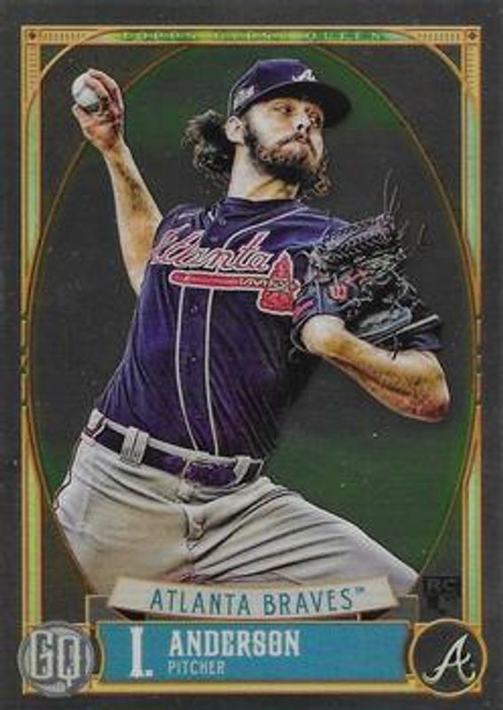 Ian Anderson 2021 Topps Gypsy Queen #226 Chrome Box Topper Rookie RAW