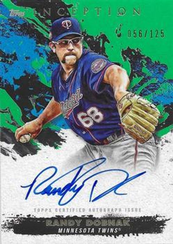 2021 Topps Inception #RESA-RD Rookie & Emerging Star Autographs - Green /125