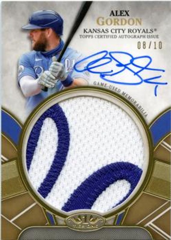 2021 Topps Tier One #PPA-AG Autographed Prodigious Patches /10