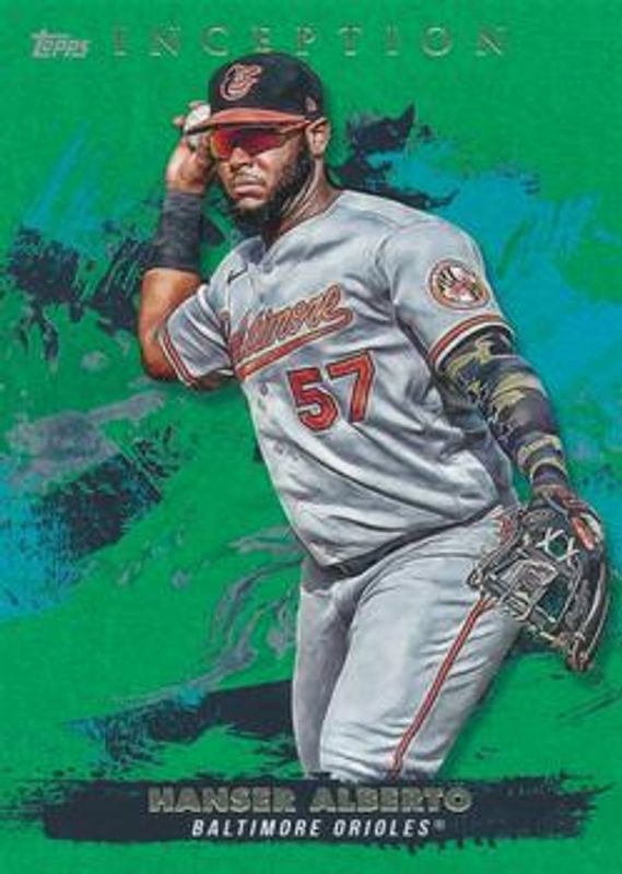 2021 Topps Inception #15 Green