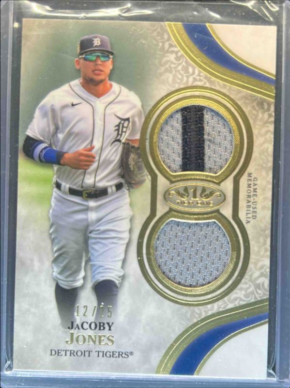 2021 Topps Tier One #T1R2-JJ Relics Dual Patch /25