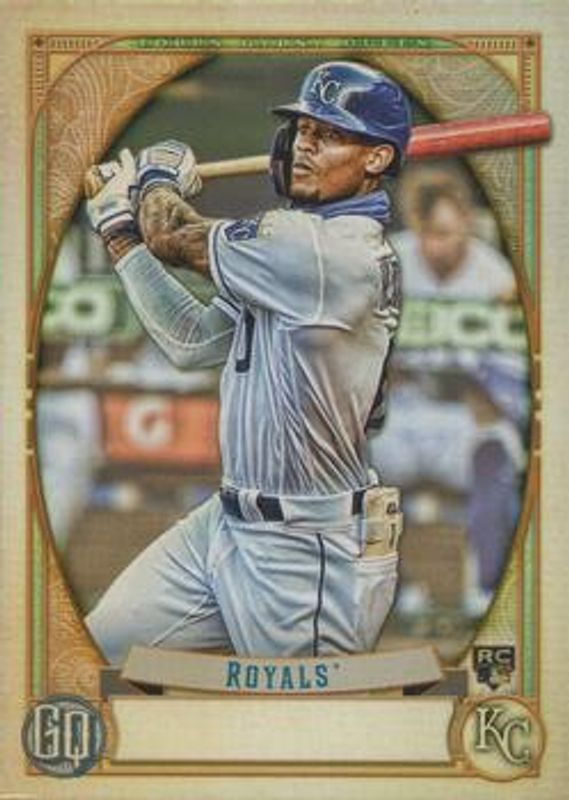 Nick Heath 2021 Topps Gypsy Queen #73 Missing Nameplate Rookie RAW
