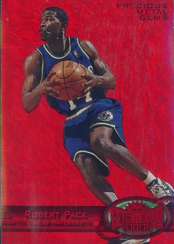 1997 Metal Universe #91 Precious Metal Gems Red /90