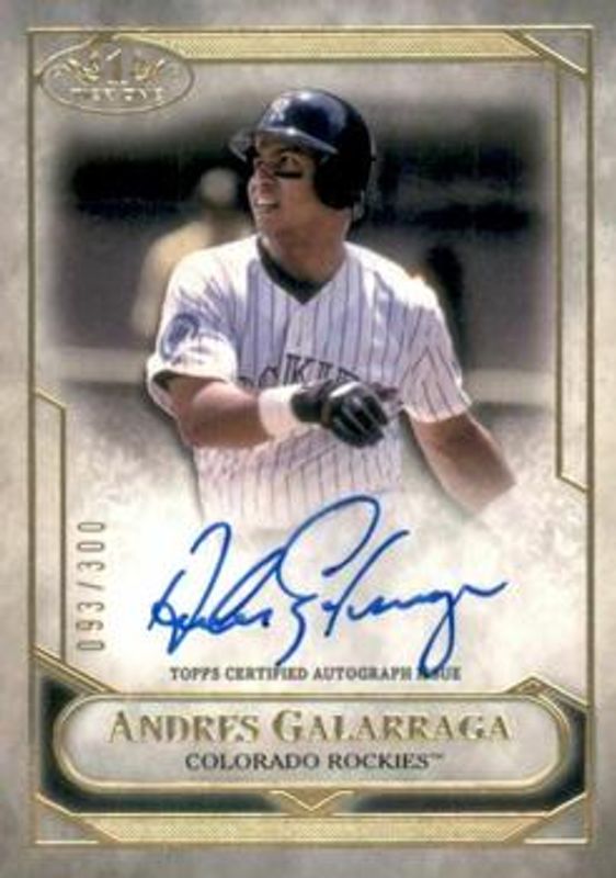 2021 Topps Tier One #T1TA-AGA Talent Autographs /250