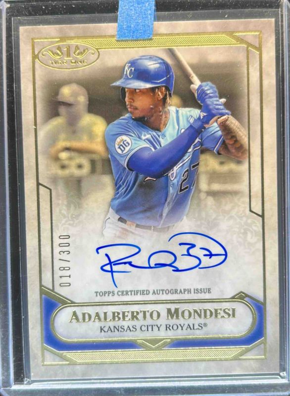 Adalberto Mondesi 2021 Topps Tier One #T1TA-AM Talent Autographs /250 RAW