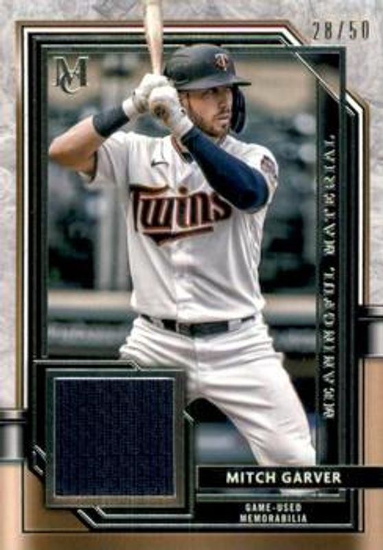 2021 Topps Museum Collection #MMR-MG Meaningful Materials Relics /50