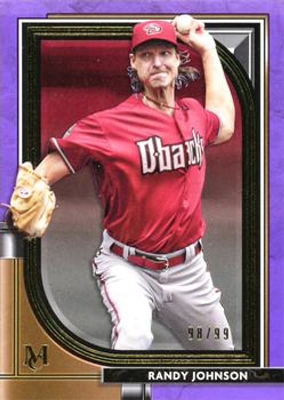 Randy Johnson 2021 Topps Museum Collection #83 Amethyst /99 RAW