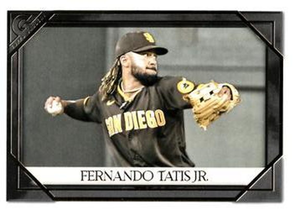Fernando Tatis Jr. 2021 Topps Gallery #180 Base RAW