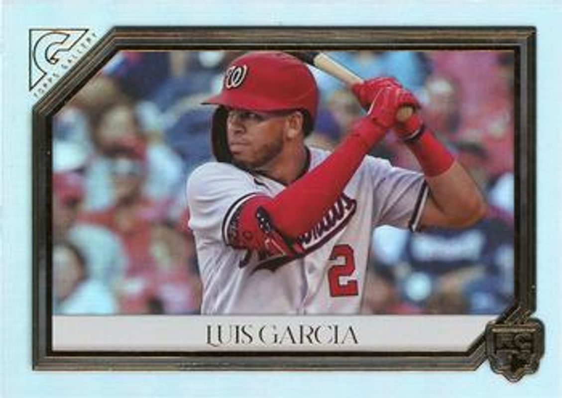 Luis Garcia (Phillies) 2021 Topps Gallery #116 Rainbow Foil RAW