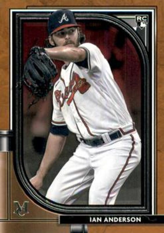 Ian Anderson 2021 Topps Museum Collection #100 Copper Rookie RAW