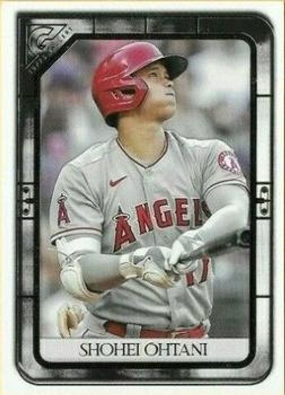 Shohei Ohtani 2021 Topps Gallery #96b Base RAW