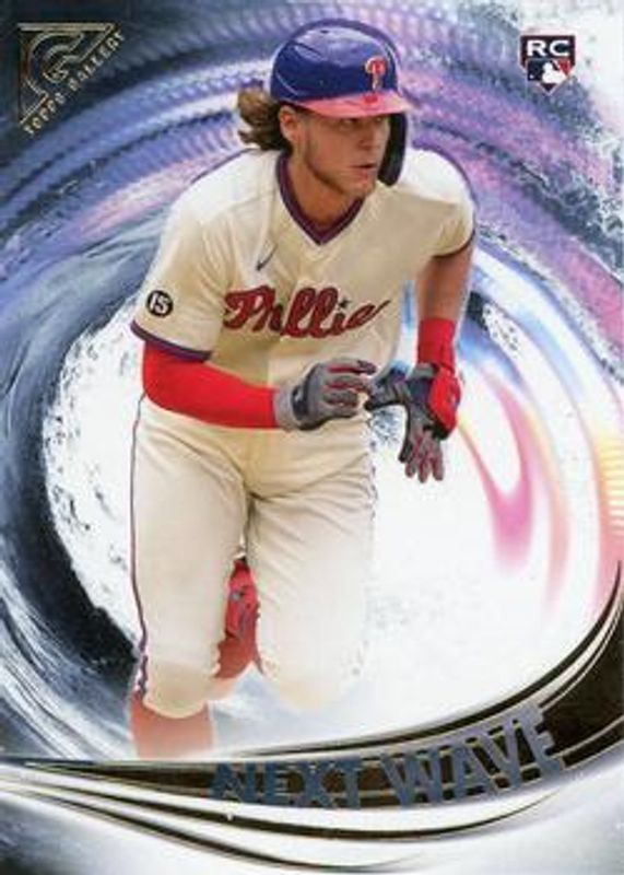 Alec Bohm 2021 Topps Gallery #NW-3 Next Wave Rookie RAW