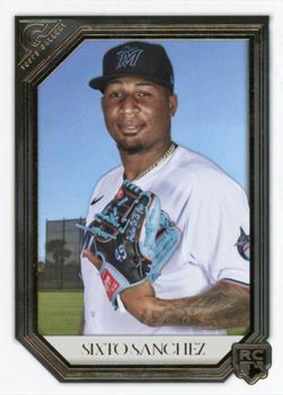 Sixto Sanchez 2021 Topps Gallery #35 Base Rookie RAW