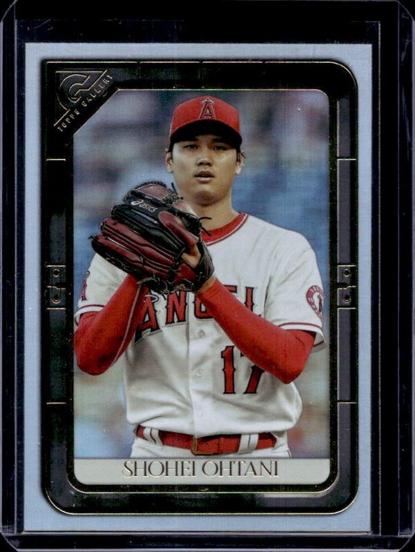Shohei Ohtani 2021 Topps Gallery #96 Rainbow Foil RAW