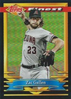 2021 Topps Finest Flashbacks #96 Black Refractor /25