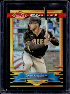 2021 Topps Finest Flashbacks #73 Black Refractor /25