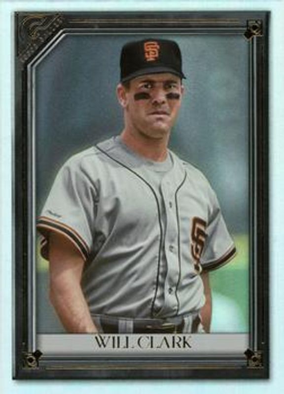 Will Clark 2021 Topps Gallery #143 Rainbow Foil RAW