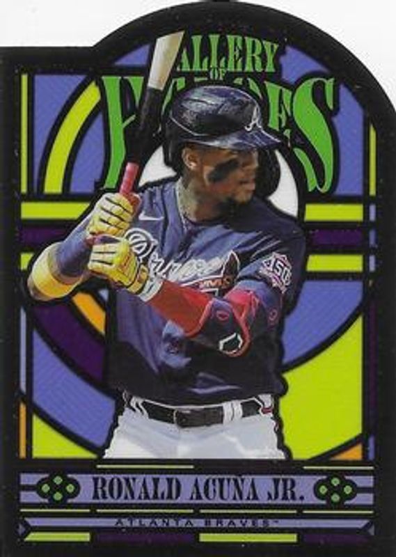 Ronald Acuna Jr. 2021 Topps Gallery #GOH-2 Gallery of Heroes RAW