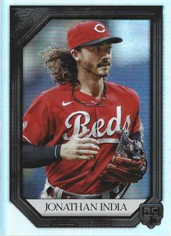 Jonathan India 2021 Topps Gallery #93 Rainbow Foil Rookie RAW