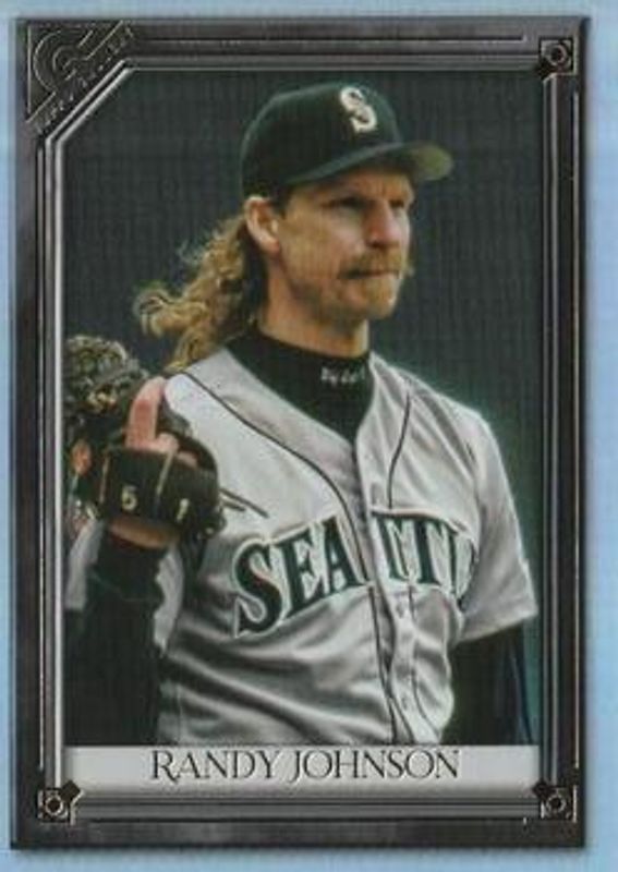 Randy Johnson 2021 Topps Gallery #160 Rainbow Foil RAW