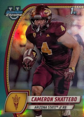 2024 Bowman Chrome University #37 Aqua Refractor /299 (1st)