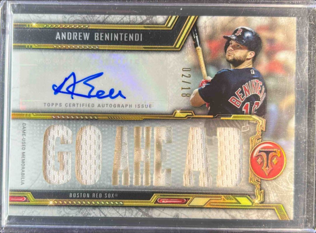 2020 Topps Triple Threads #TTAR-ABE1 Autographs Relics /18
