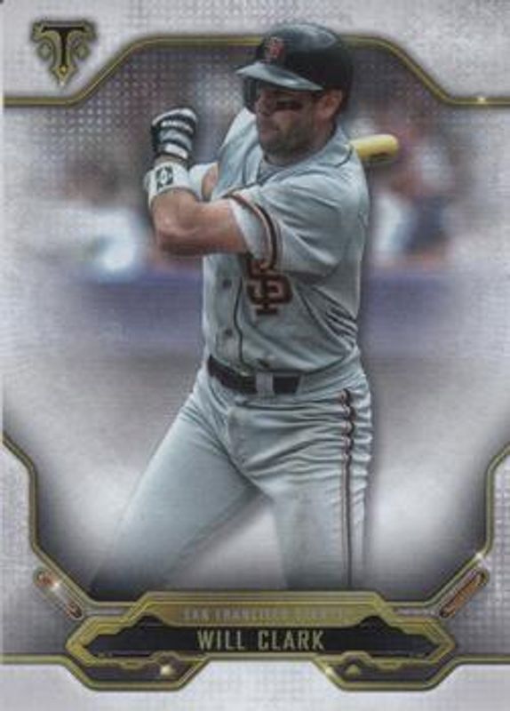 Will Clark 2020 Topps Triple Threads #79 Base RAW